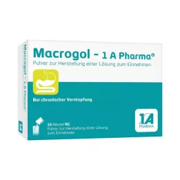 MACROGOL-1A Pharma Plv.z.He.e.Lsg.z.Einnehmen, 10 pz