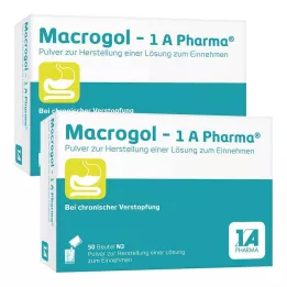 MACROGOL-1A Pharma Plv.z.He.e.Lsg.z.Einmahlen, 100 pezzi