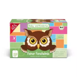 H&amp;S Tè biologico per bambini e neonati Miscela di finocchio fine Fbtl., 20X1,5 g