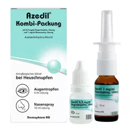 AZEDIL Kombi Pack 0,5 mg/ml AT 1mg/ml Nasal Spr., 1 pz