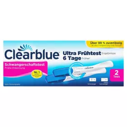 CLEARBLUE Test di gravidanza diagnosi precoce, 2 pz