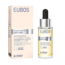 EUBOS ANTI-AGE Olio Viso Multiattivo, 30 ml