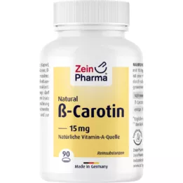 BETA CAROTIN NATURAL 15 mg di capsule morbide zeinpharma, 90 pz