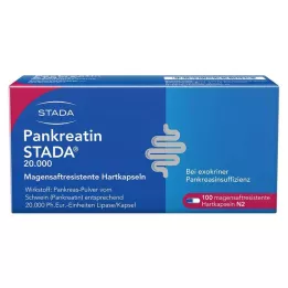 PANKREATIN STADA 20.000 capsule rigide gastroresistenti, 100 pz