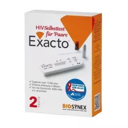 EXACTO HIV Autotest per coppie, 1 pz