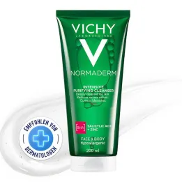 Vichy Normanderm Gel detergente intensivo / R, 200 ml