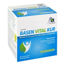 BASEN VITAL KUR più vitamina D3+K2 in polvere, 60 pz