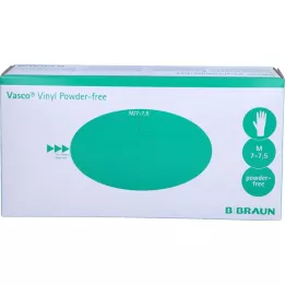 VASCO Vinyl Powderfree unt.handsch.unsteril M, 100 pz