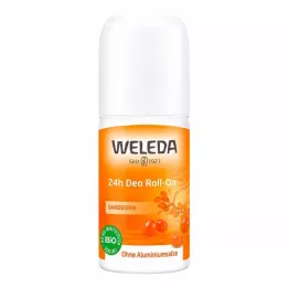 WELEDA Deodorante Roll-on 24h allOlivello Spinoso, 50 ml