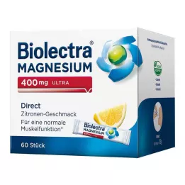 BIOLECTRA Magnesio 400 mg ultra Direct Limone, 60 pz