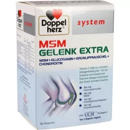 DOPPELHERZ MSM Capsule di sistema extra articolare, 60 pz