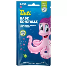 Cristalli da bagno tinti rosa, 60 g