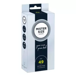 MISTER Preservativi taglia 49, 10 pezzi