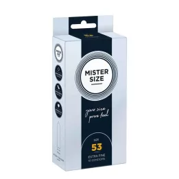 MISTER Preservativi taglia 53, 10 pezzi