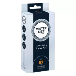 MISTER Preservativi taglia 57, 10 pezzi