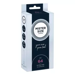 MISTER Preservativi taglia 64, 10 pezzi