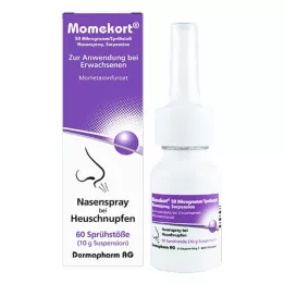MOMEKORT 50 μg/spray spray nasale sospensione 60 adulti, 10 g