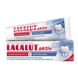 LACALUT Protezione attiva delle gengive & Dentifricio bianco delicato, 75 ml