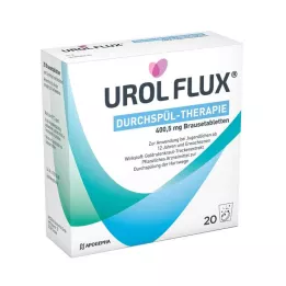 UROL FLUX Flushing therapy 400,5 mg compresse effervescenti, 20 pz