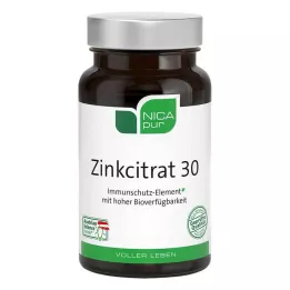 NICAPUR Citrato di zinco 30 capsule, 60 pz