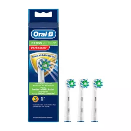 Pennelli per attacchi ORALI-B CROSAZIONE Protezione batterica, 3 pz