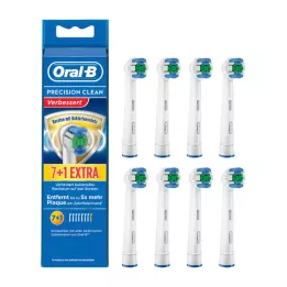 Pennello per attacco orale-B Precisione pulita BACTTERIENSCH.7 + 1, 8 pz
