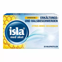 ISLA MED pastiglie miele agrumi acuti, 20 pz