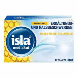 ISLA MED pastiglie miele agrumi acuti, 50 pz