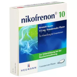 NIKOFRENON 10 Pavimentazione transdermica Heumann, 7 pz