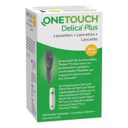 ONE TOUCH Lancette ad ago Delica Plus, 200 pz