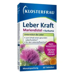 Compresse per la forza del fegato Klosterfrau, 30 pz
