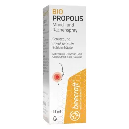 BEECRAFT Spray per bocca e gola alla propoli, 15 ml