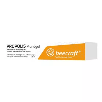 BEECRAFT Gel orale alla propoli, 20 ml BEECRAFT Gel orale alla propoli, 20 ml