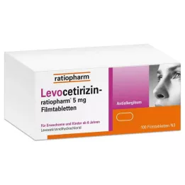 LEVOCETIRIZIN-ratiopharm 5 mg compresse rivestite con film, 100 pz