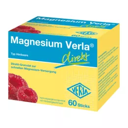 MAGNESIUM VERLA granuli diretti lampone, 60 pz
