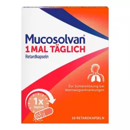 MUCOSOLVAN 1 volta al giorno capsule a rilascio prolungato, 10 pz