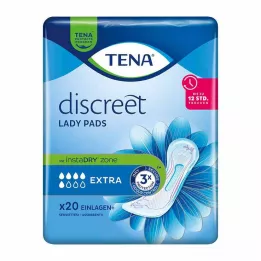 TENA LADY Inserti discreti extra, 20 pezzi