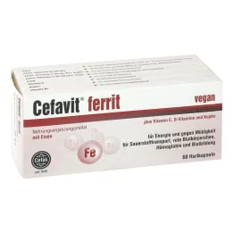 Cefavit ferrite capsule rigide, 60 pz