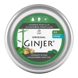 Pastiglie Ginjer Ginjer Menta Bio, 40 g