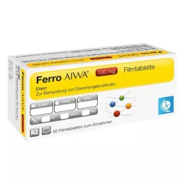 FERRO AIWA Compresse rivestite con film da 100 mg, 50 pz