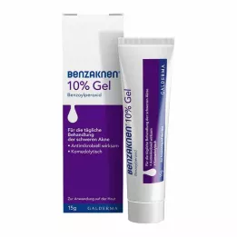 BENZAKNEN Gel al 10%, 15 g
