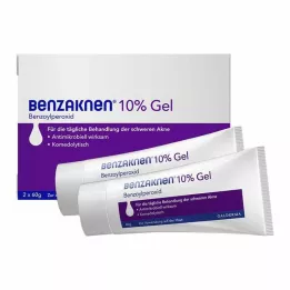 BENZAKNEN Gel 10%, 2X60 g