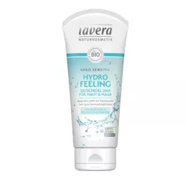 LAVERA gel doccia base sensibile Hydro Feeling 2in1, 200 ml