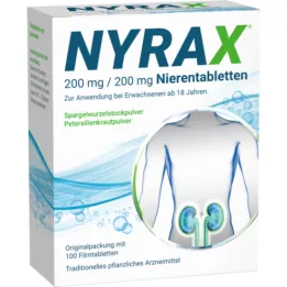 NYRAX Compresse renali 200 mg/200 mg, 100 pz