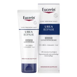 EUCERIN UreaRepair Crema Viso 5% Notte, 50 ml
