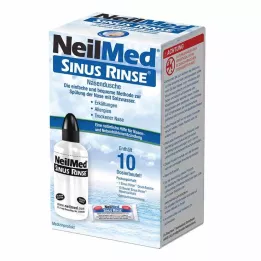 NEILMED Lavaggio dei seni nasali Nas.du.+Nas.Sp.Salz 10 DosBtl, 1 P