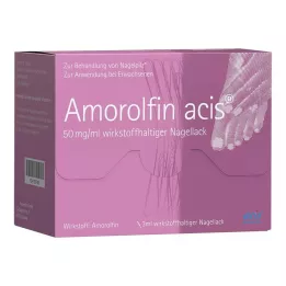 AMOROLFIN acis 50 mg/ml principio attivo smalto per unghie, 3 ml