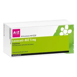 LEVOCETI-AbZ 5 mg compresse rivestite con film, 50 pz