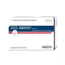 ASS Aristo 100 mg compresse gastroresistenti, 100 pz