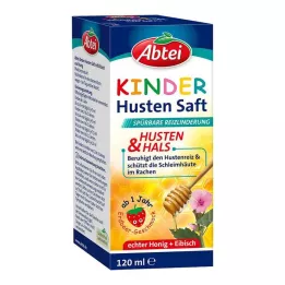 ABTEI Sciroppo per la tosse per bambini Marshmallow e miele, 120 ml